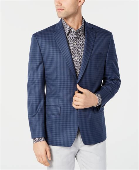 michael kors sports coat|michael kors navy blazer.